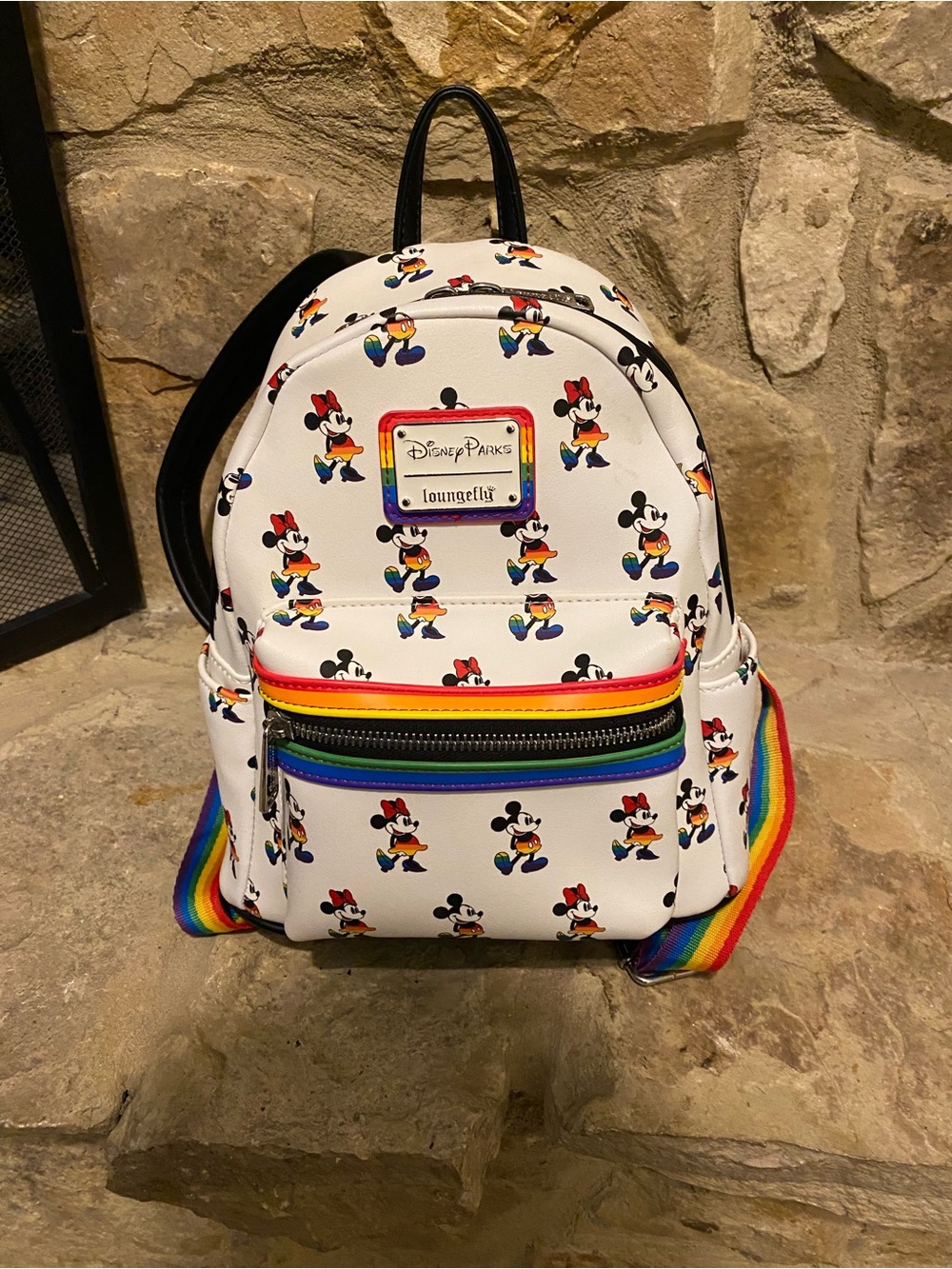 Disney Parks Mickey & Minnie Loungefly Backpack